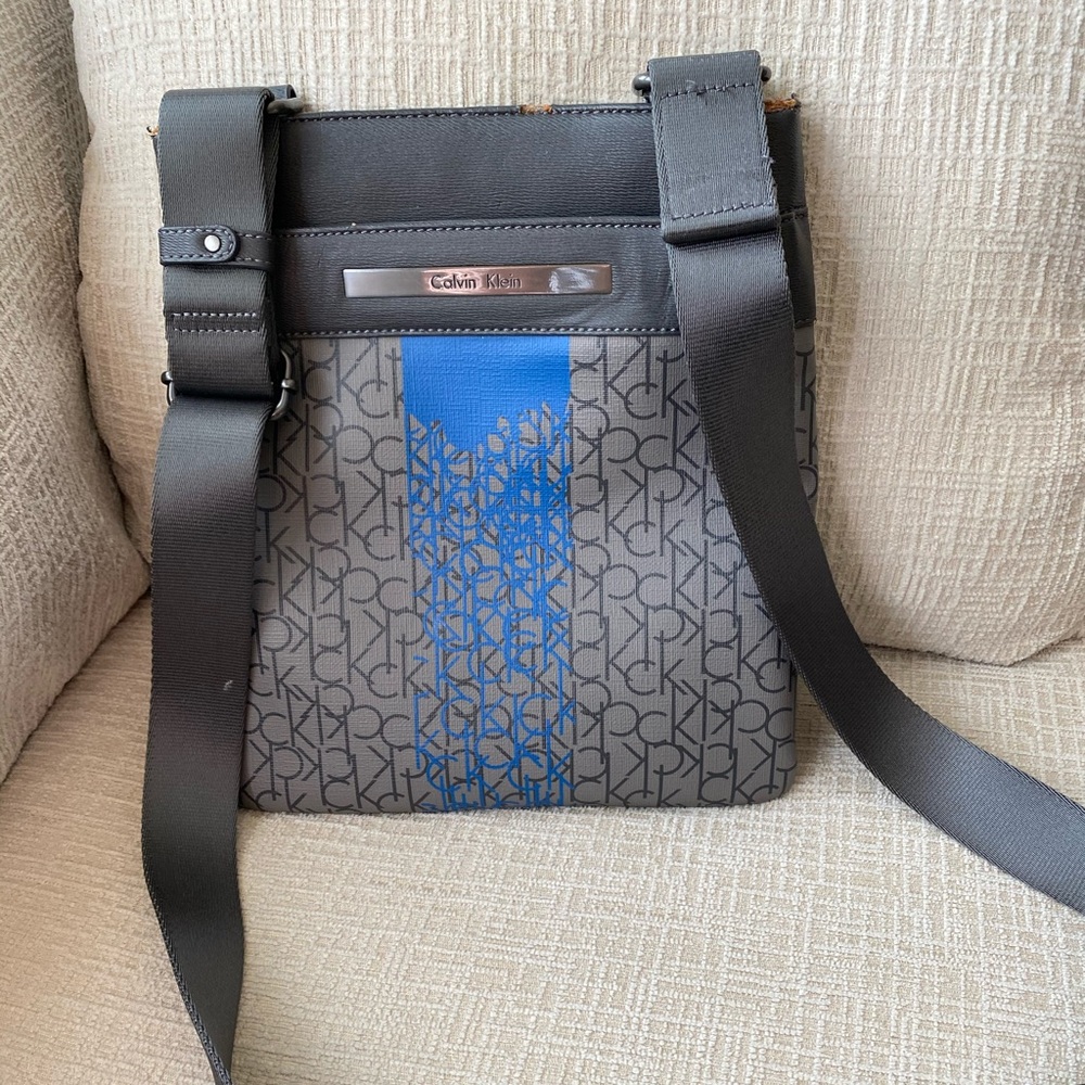 Calvin Klein messenger bag for men.